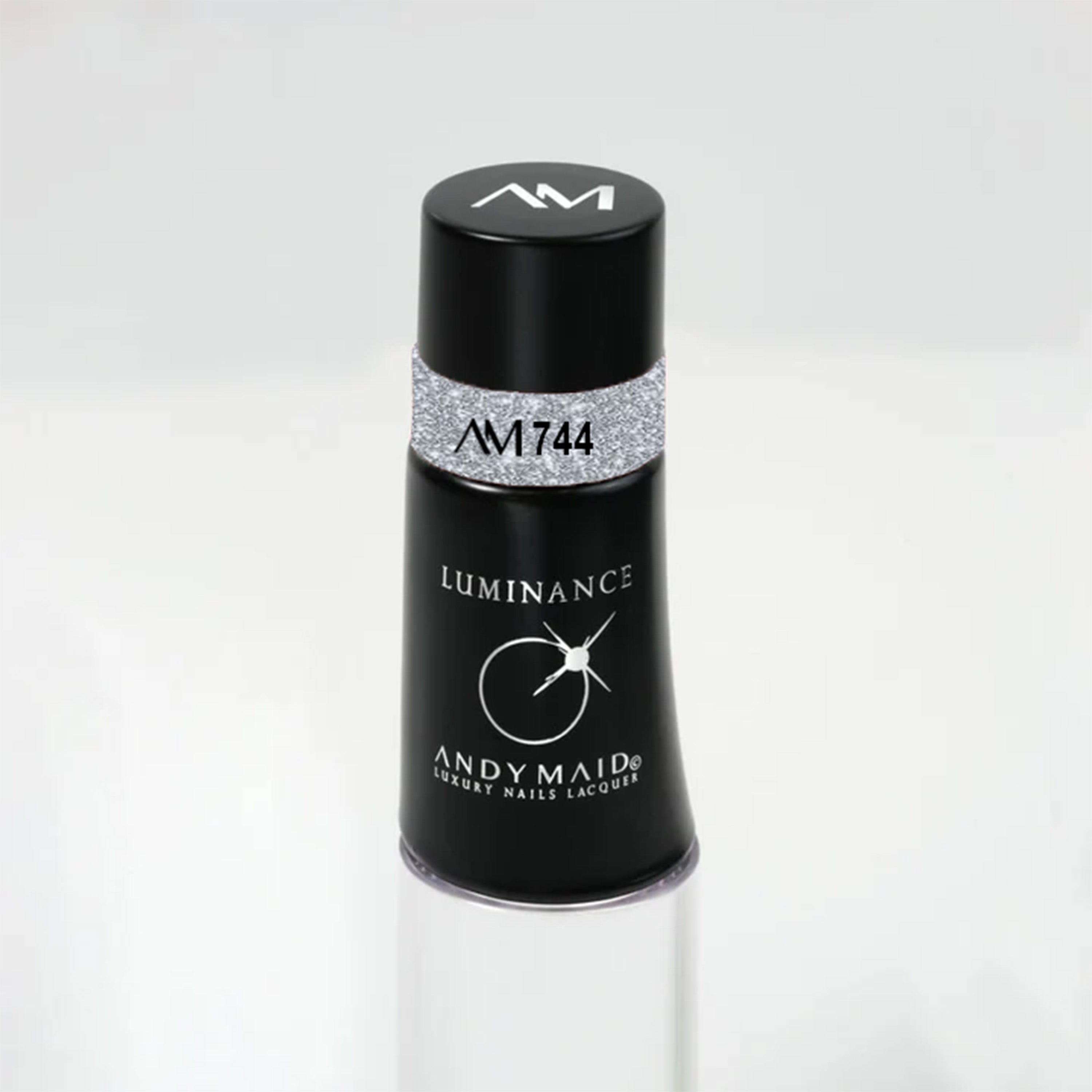 Luminance Semi-Permanent Nail Polish AM 744 - Silver