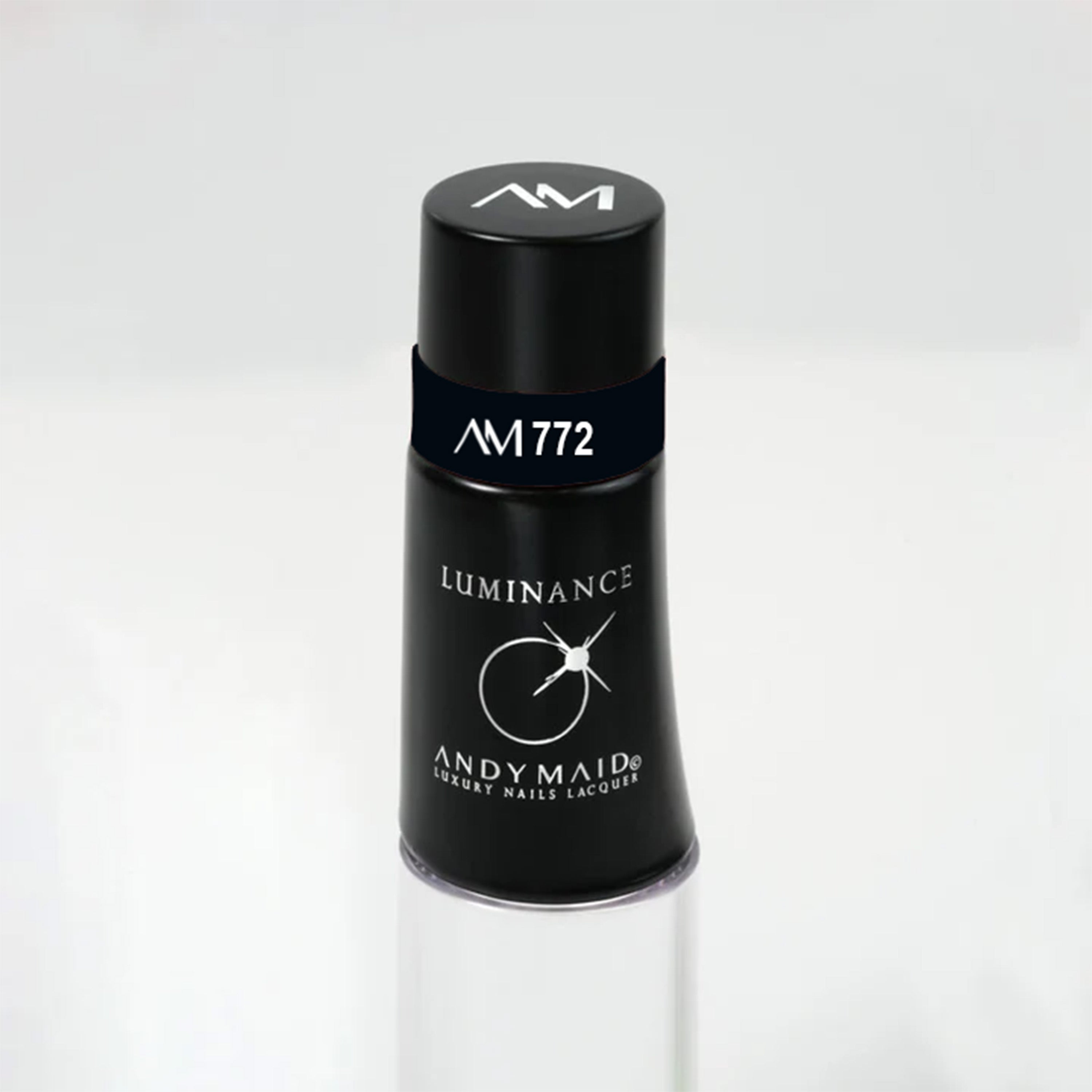 Luminance Semi-Permanent Nail Polish AM 772 - Black