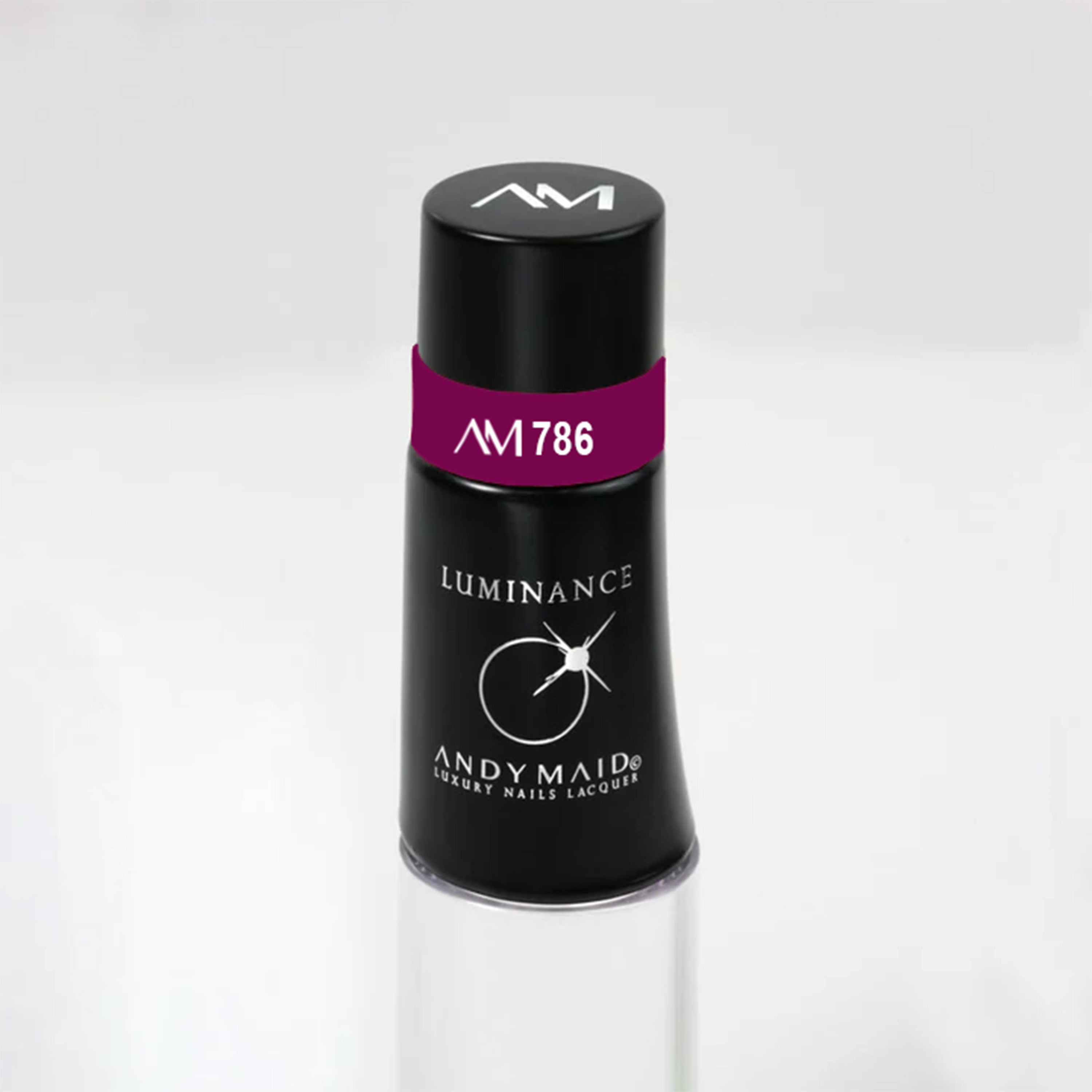 Luminance Semi-Permanent Nail Polish AM 786 - Dark Violet