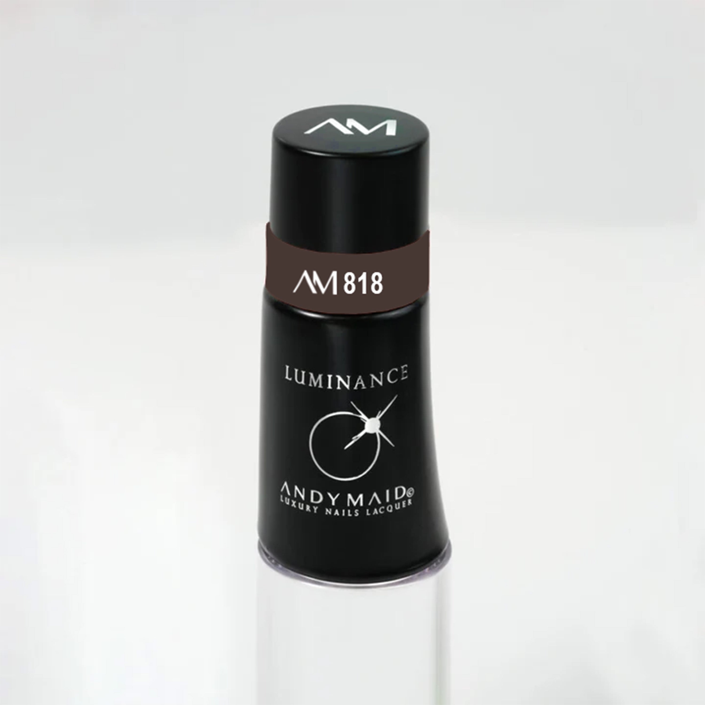 Luminance Semi-Permanent Nail Polish AM 818 - Dark Purple