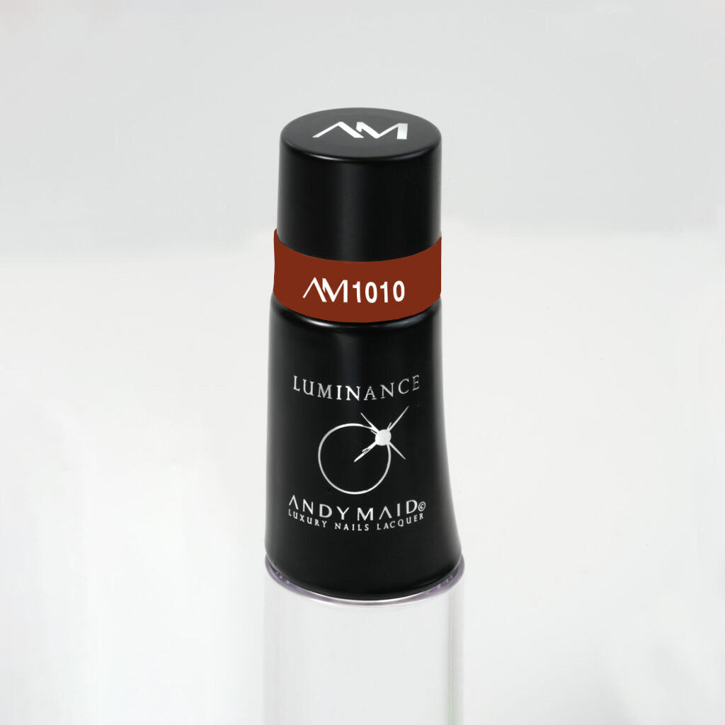 Luminance Semi-Permanent Nail Polish AM 1010 - Brick Red