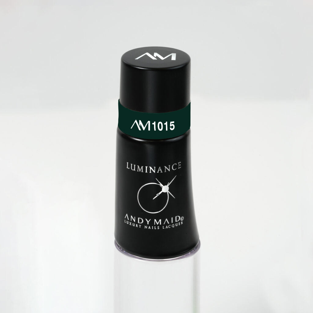 Luminance Semi-Permanent Nail Polish AM 1015 - Dark Green