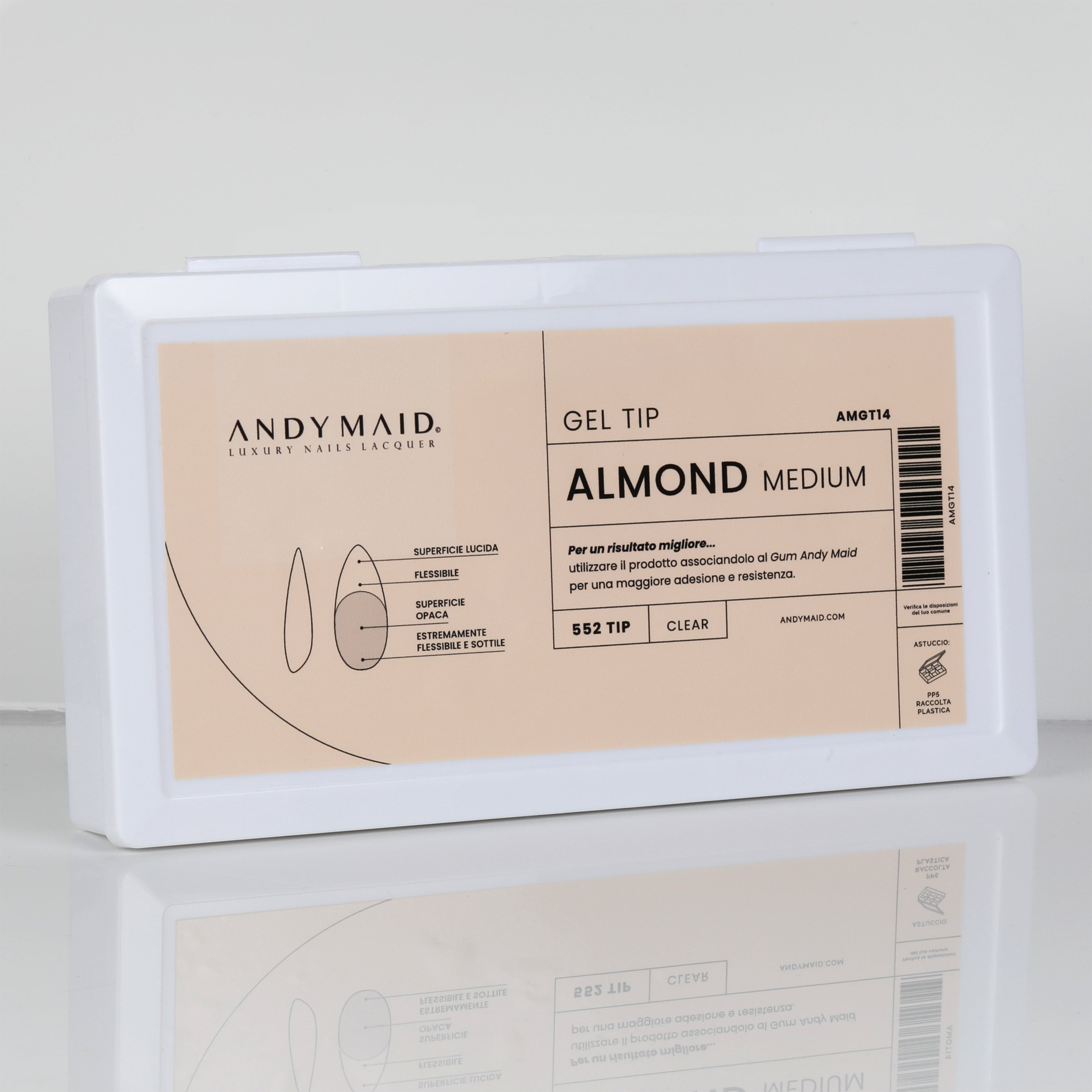 Gel Tip Almond Medium