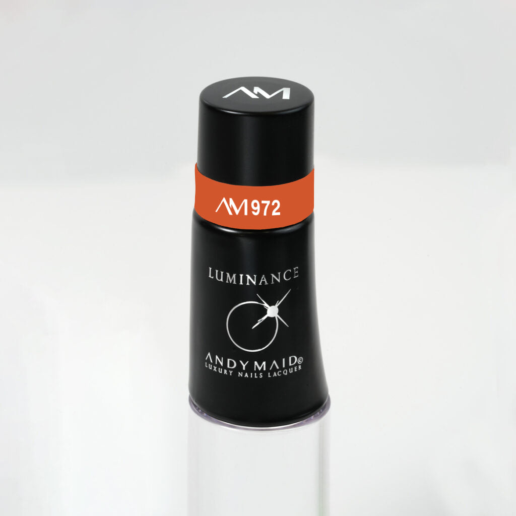 Luminance Semi-Permanent Nail Polish AM 972 - Orange