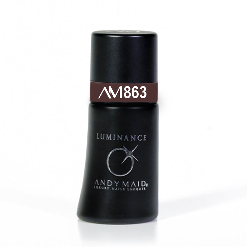 Luminance Semi-Permanent Nail Polish AM 863 - Dark Purple