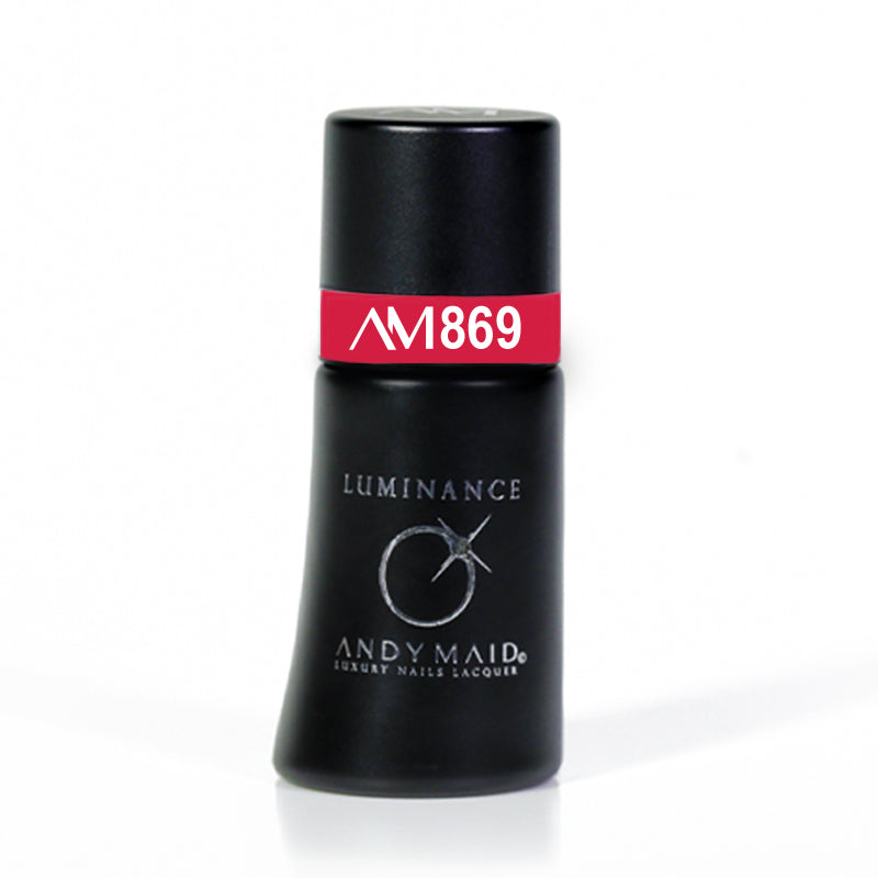 Luminance Semi-Permanent Nail Polish AM 869 - Red